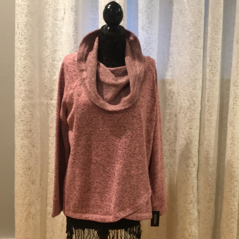 Ideology Cowl Neck Sweatshirt